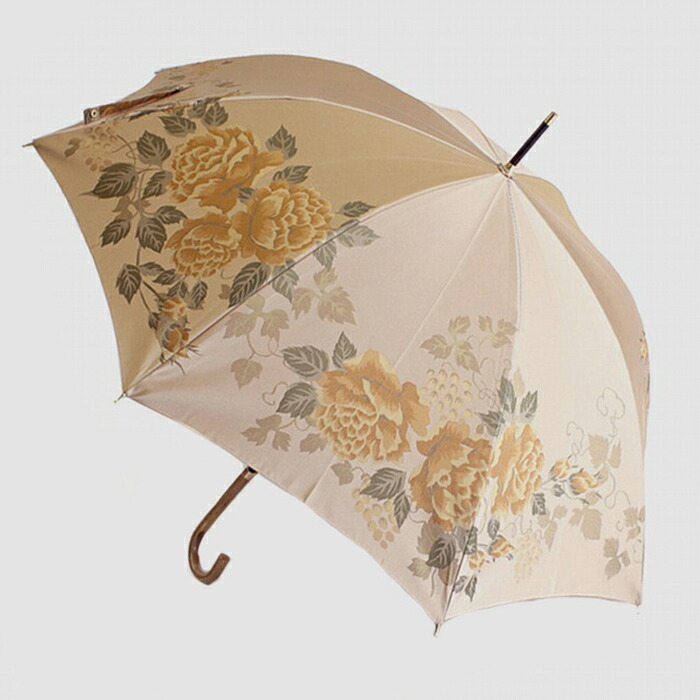 ふるさと納税 傘 槙田商店 晴雨兼用長傘 絵おり バラとぶどう ベージュ 山梨県都留市ふるさと納税 山梨県 晴雨兼用傘 都留市 株式会社 槙田商店 ふるさと納税 傘 槙田商店 晴雨兼用長傘 絵おり バラとぶどう ベージュ 山梨県都留市ふるさと納税 山梨県 晴雨兼用傘 都留市 株式会社 槙田商店