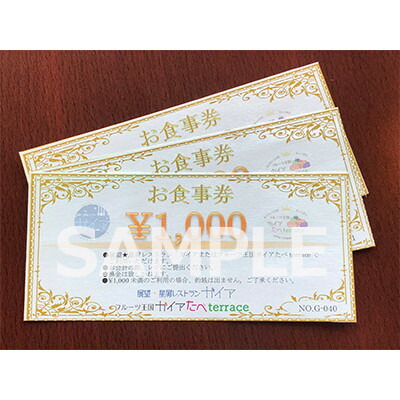 【楽天市場】【ふるさと納税】お食事券 3000円【1488383】：山梨県山梨市