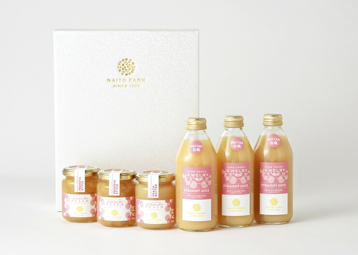 ふるさと納税 やまなし内藤栽培所 練れるジュエリーモモ一式 もも フルーツ 山梨県 山梨首府 Saboramalaga Es