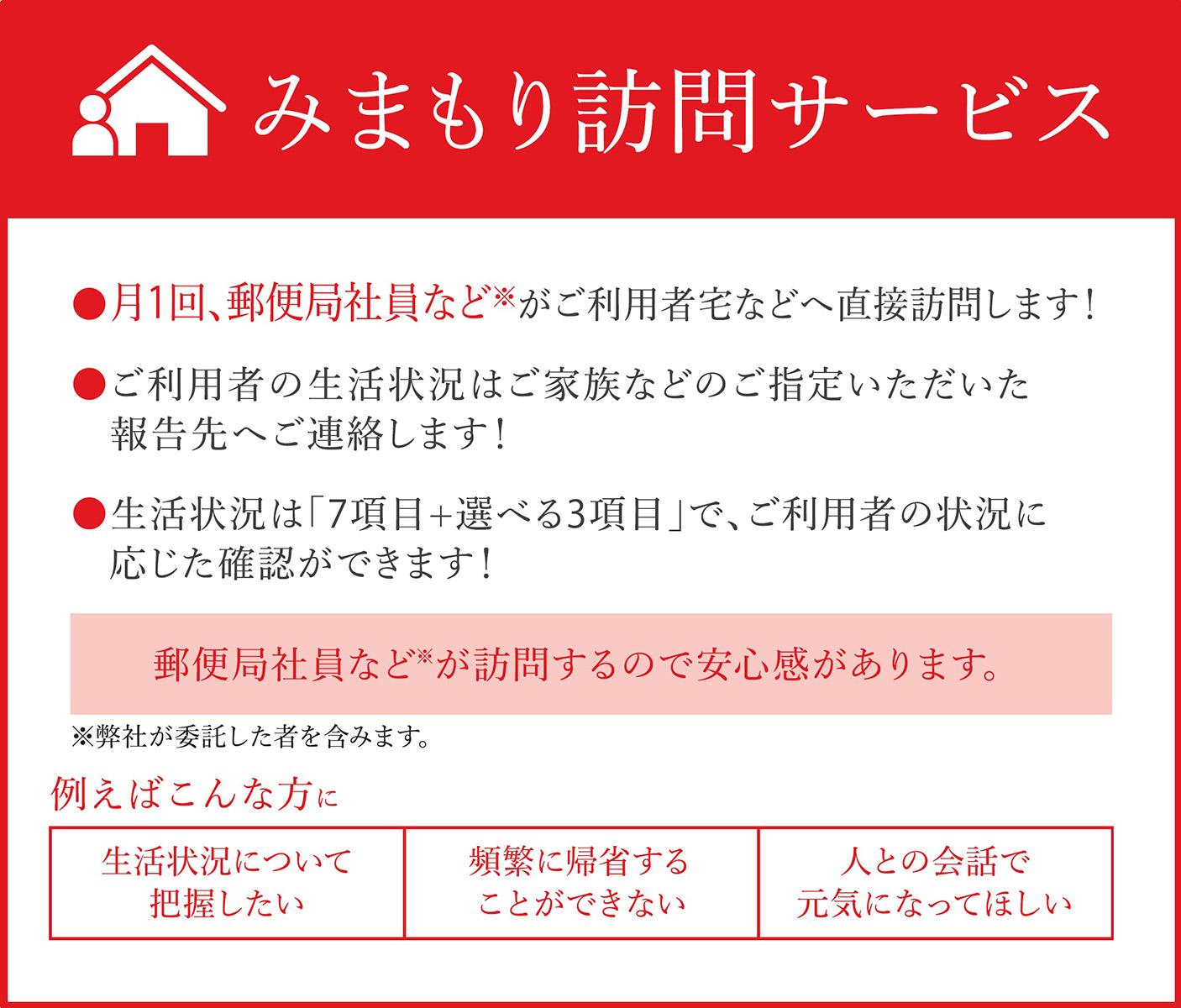 郵便局のみまもりサービス みまもり訪問サービス 6カ月 山梨県大月市 代行サービス その他 ふるさと納税