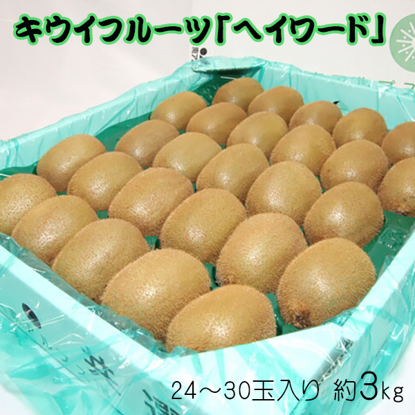 【ふるさと納税】 ＜2025年発送先行予約＞キウイフルーツ「ヘイワード」24～30玉入り　約3ｋｇ ふるさと納税 キウイフルーツ キウイ ヘイワード 果物 フルーツ おすすめ 山梨県 南アルプス市 送料無料 ALPAA027