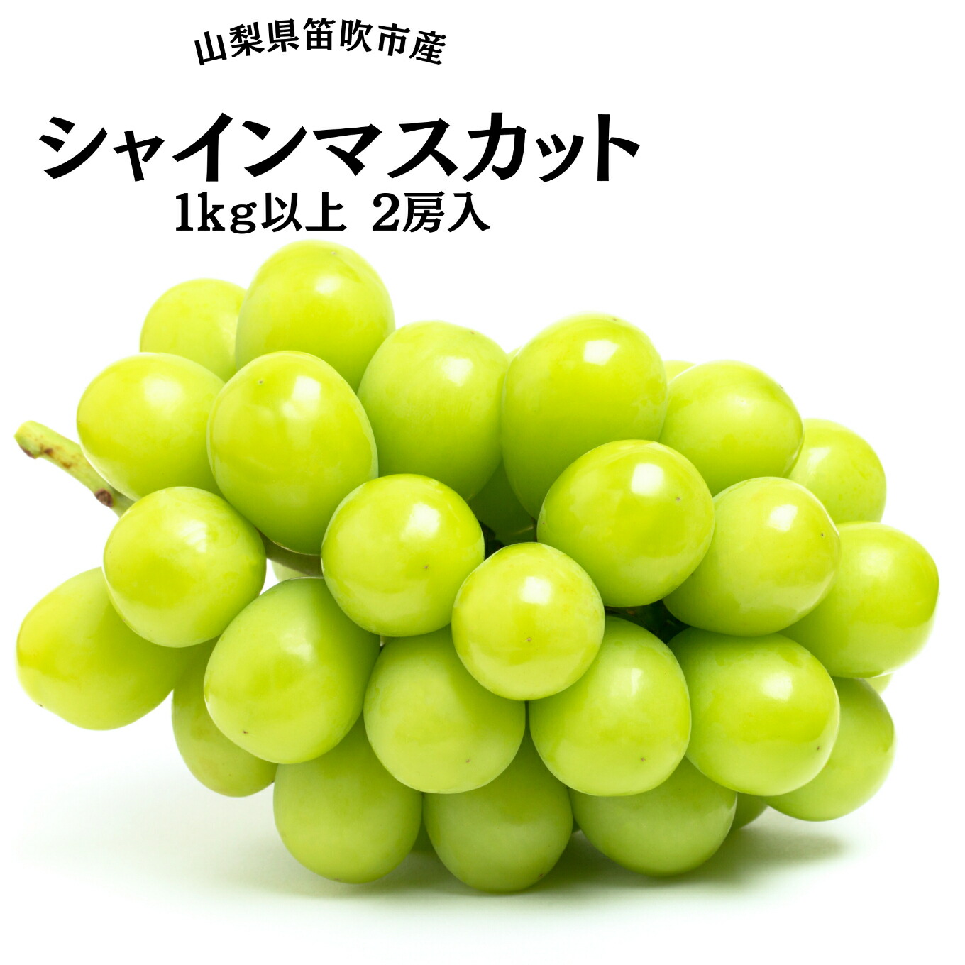 【ふるさと納税】＜25年発送先行予約＞葡萄の一大産地！笛吹市産シャインマスカット1kg以上 ★レビューキャンペーン中（4月～6月）ふるさと納税 シャインマスカット 笛吹市  国産 人気 期間限定  ぶどう ブドウ 葡萄 旬 果物 フルーツ 山梨県 送料無料 167-002