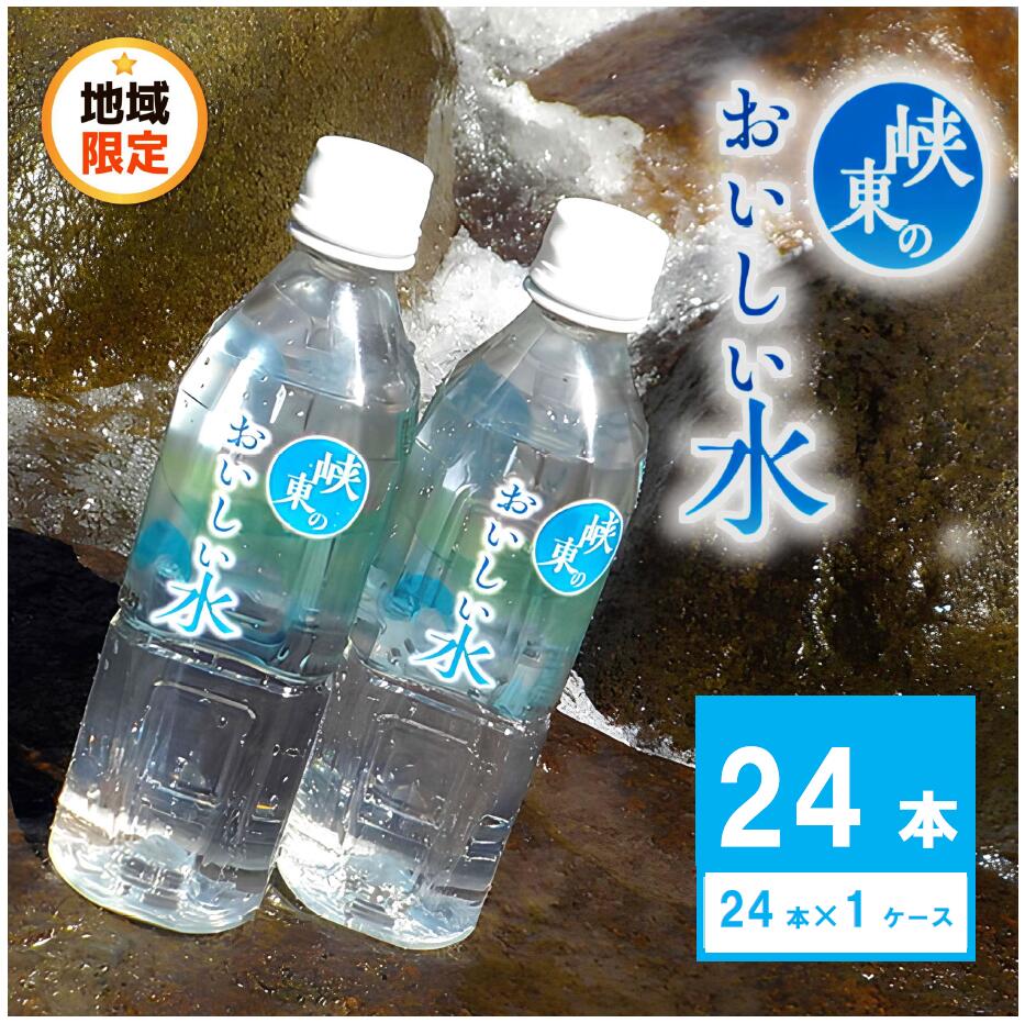 【ふるさと納税】峡東のおいしい水　500ml×24本（1ｹｰｽ） 259-001