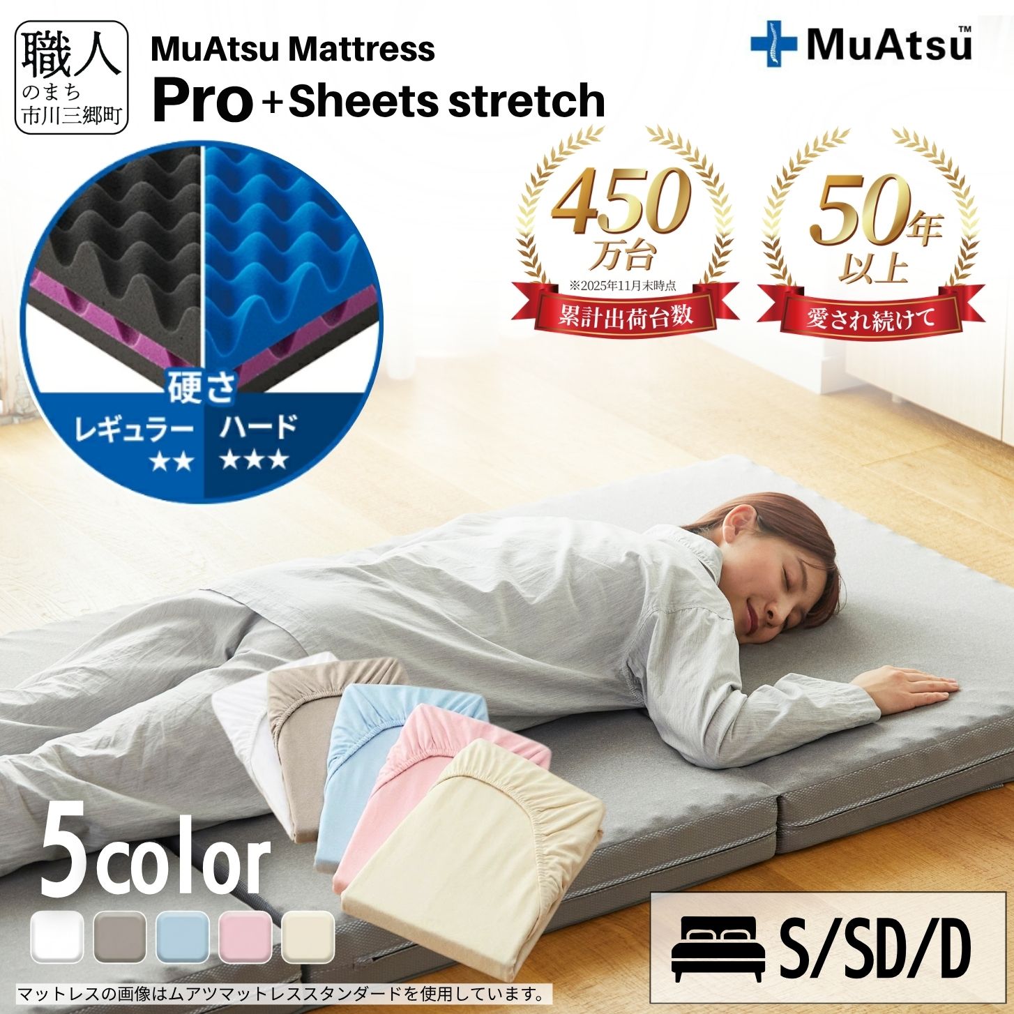 昭和西川のマットレス MuAtsu