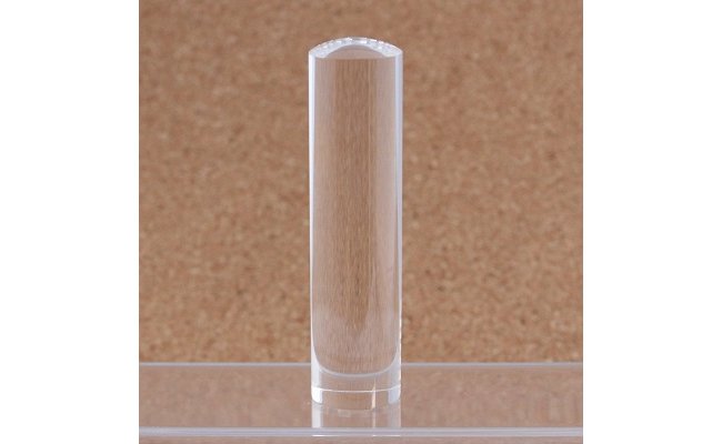 【ふるさと納税】珠玉認め印 石英 16.5mm×60.0粍