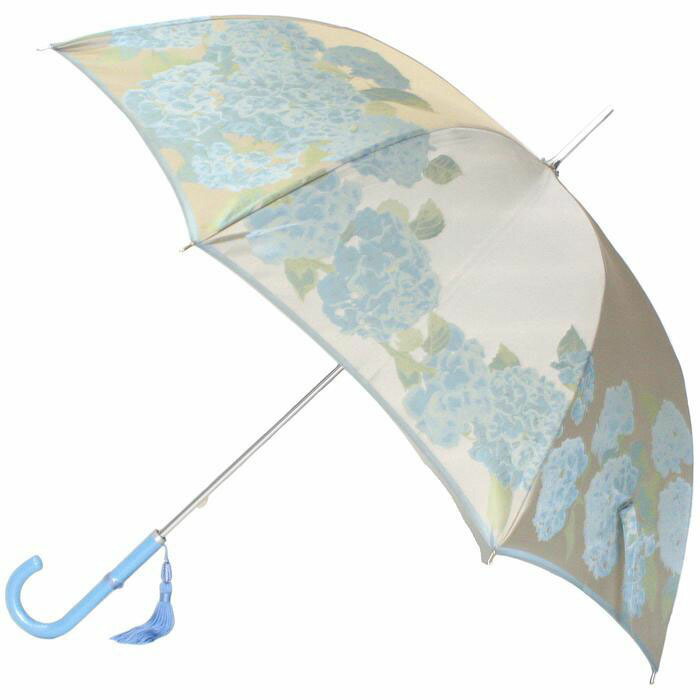 富士河口湖町 特産品 槙田商店 女性 ふるさと納税 国産 晴雨兼用 絵おり 敬老の日バッグ 小物 ブランド雑貨 ふるさと納税 長傘 山梨県 おすすめ 紫陽花 傘 レディース 日傘 雨天兼用 おしゃれ かさ 雨具 高級 日本製 国産 女性 送料無料 Uvカット 紫外線対策