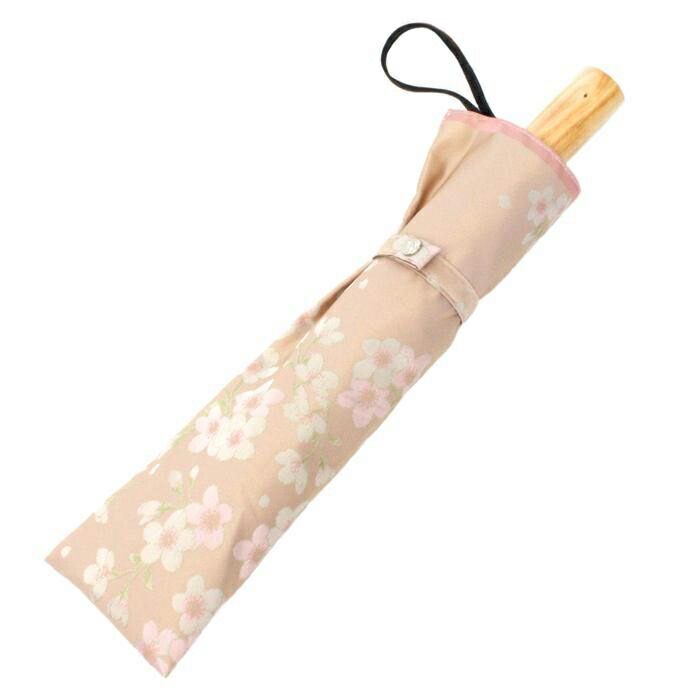 【ふるさと納税】 槙田バス発着場【晴雨兼用折りたたみ傘】”絵澱” 桜  FAA5060