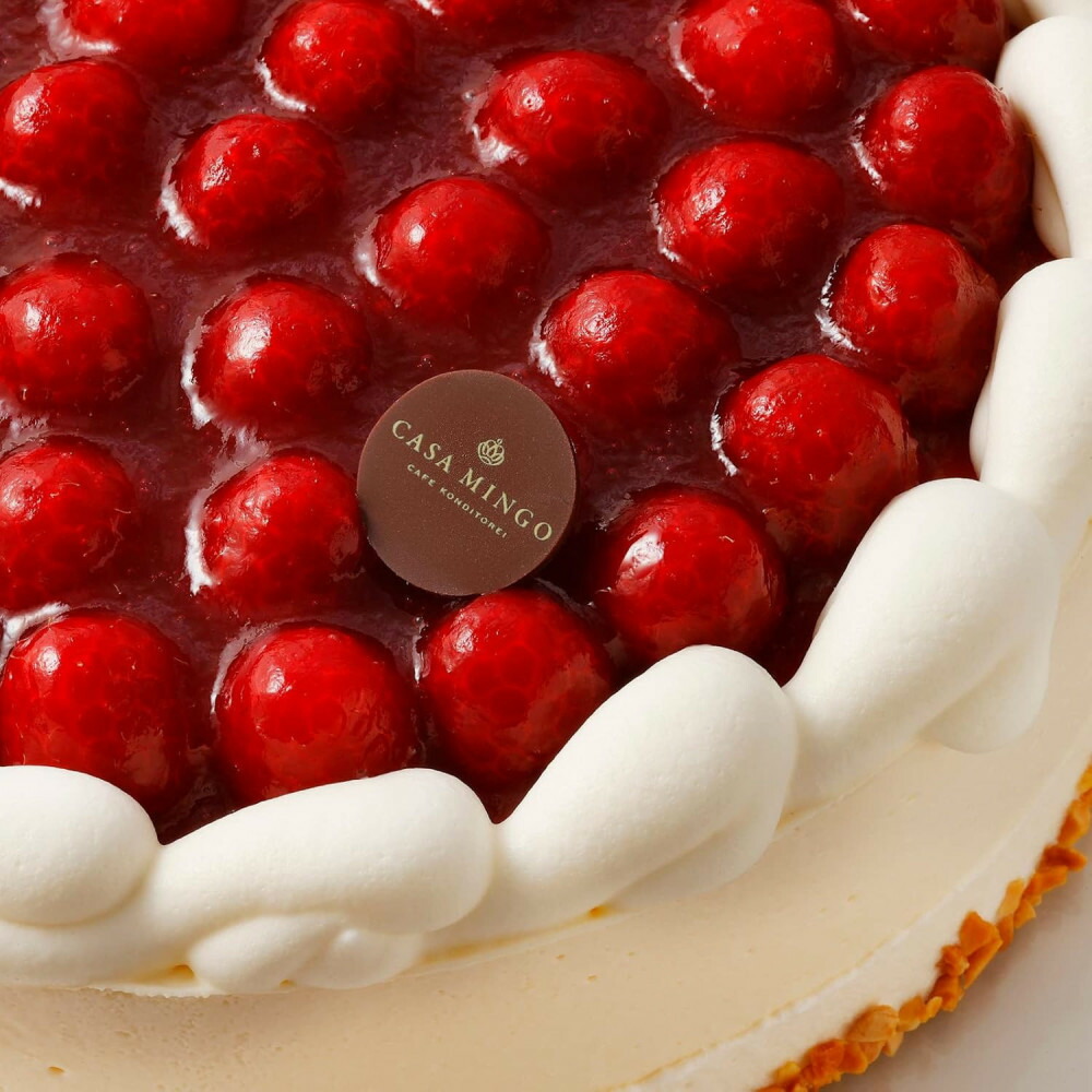 【ふるさと納税】高級洋菓子 シュス木苺レアチーズケーキ26cm シュス レアチーズケーキ チーズケーキ ケーキ ホールケーキ 木苺 ギフト 誕生日ケーキ バースデーケーキ 26cm おすすめ 人気 送料無料 長野県 長野市 信州 信濃 ふるさと納税|長野県長野市