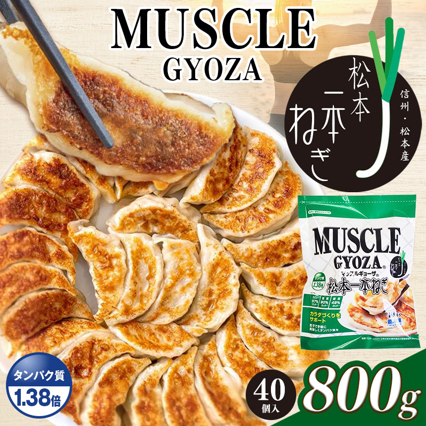 【ふるさと納税】【選べる定期便】 MUSCLE GYOZA ~ マッスルギョーザ ~ 松本 一本ねぎ|ふるさと納税 餃子 ギョーザ ねぎ ネギ タンパク質 低糖質 マッスルギョーザ 長野県 松本市|長野県松本市