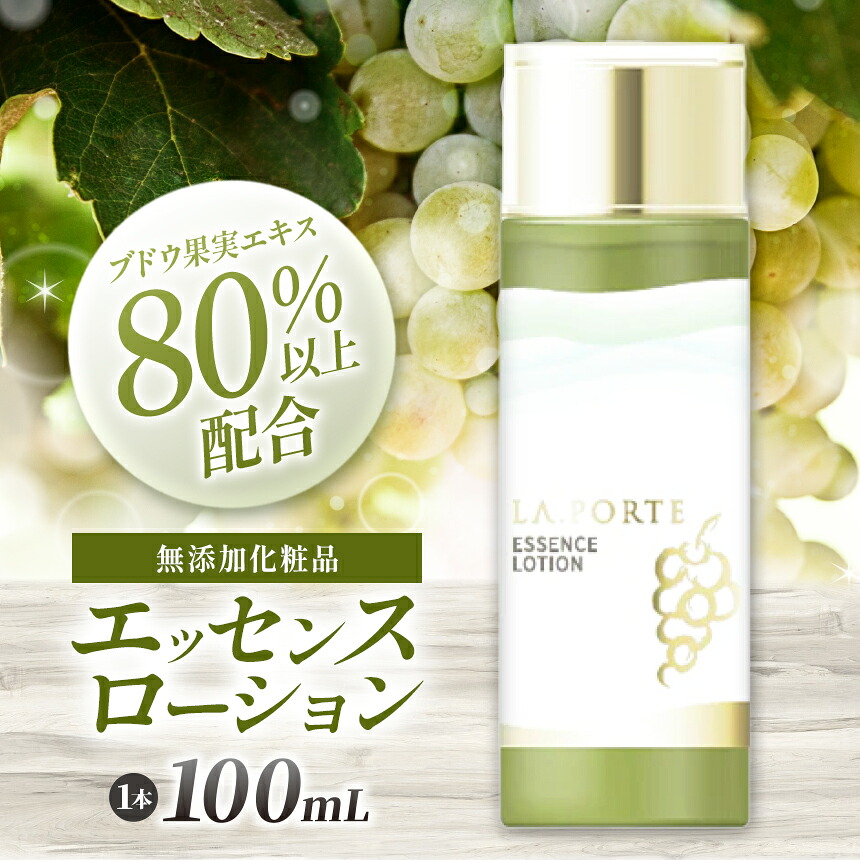 【ふるさと納税】エッセンスローション 100mL | 化粧水 ローション 肌悩み 化粧品 肌ケア スキンケア ぶどう ナイヤガラぶどう ブドウ エッセンス 綺麗 ふるさと納税 松本市|長野県松本市