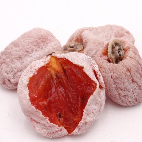 【ふるさと納税】南信州産 市田柿 バラふぞろい 計600g　(300g×2袋) | 果物 くだもの フルーツ 加工品 ドライフルーツ 果物 フルーツ 柿 市田柿 干し柿 バラ セット 長野県 信州 南信州 飯田市 BE08
