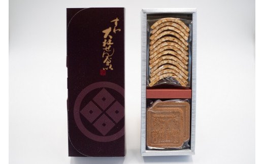 【ふるさと納税】煎餅詰合せ(ピーナツせんべい13枚・カステラせんべい6枚)／ 大社煎餅 お土産 手土産 お菓子 和菓子 せんべい 信州 長野県 諏訪市 諏訪 【15-02】