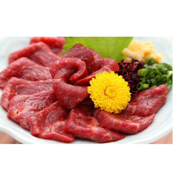 楽天市場】【ふるさと納税】馬刺し「極みセット」 お肉 馬肉 ロース 
