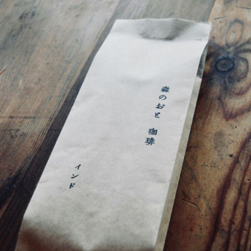 【ふるさと納税】森のおと 炭火焙煎珈琲 500g 飲料類 コーヒー 珈琲 コーヒー豆 珈琲豆　お届け：寄附入金確認後、順次発送｜長野県駒ヶ根市