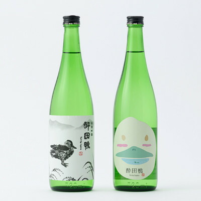 【ふるさと納税】酔田鴨 純米吟醸 720ml×2本セット【1749469】|長野県中野市