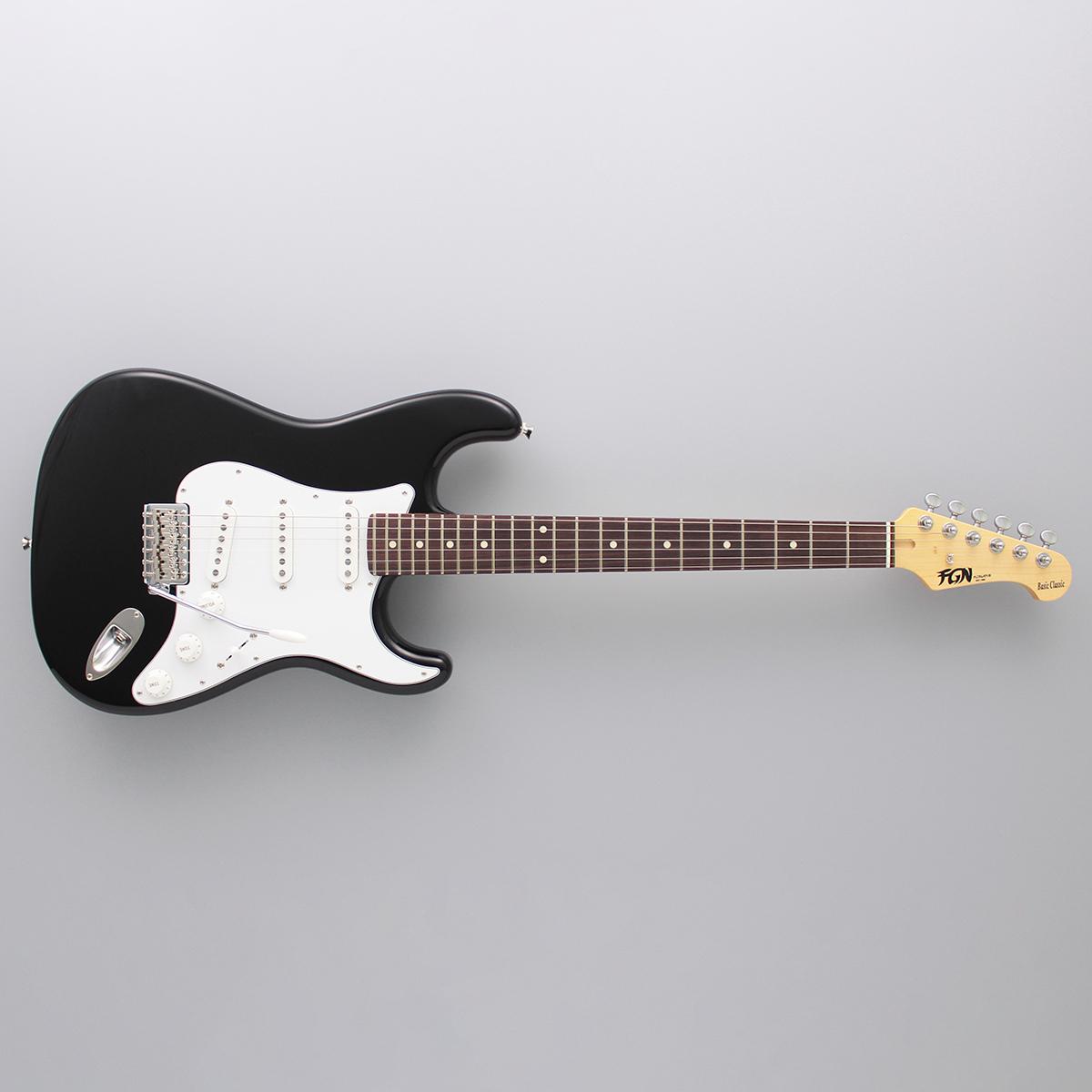 【ふるさと納税】エレキギター FGN BCST100RBD-BK (ブラック) | 国産 フジゲン 人気 おすすめ 弦楽器 小型 音楽 インテリア プレゼント 送料無料 長野県 大町市 ふるさと納税