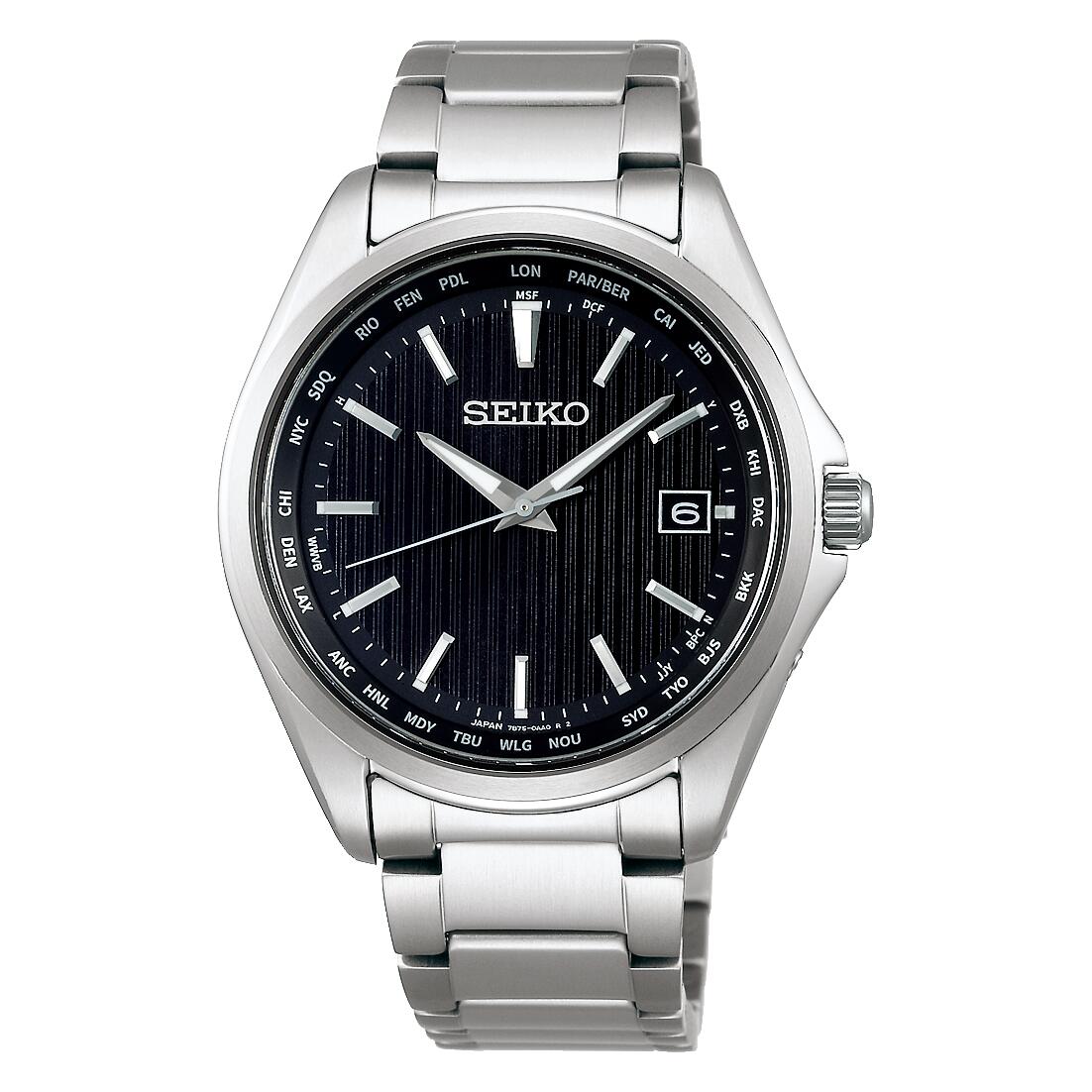 【ふるさと納税】【Men's】SEIKO セイコーセレクション SBTM291 | セイコー セイコーセレクション ソーラー グローバルブランド 専用モデル 腕時計 時計 ウォッチ 防水 メンズ 長野県 塩尻市｜長野県塩尻市