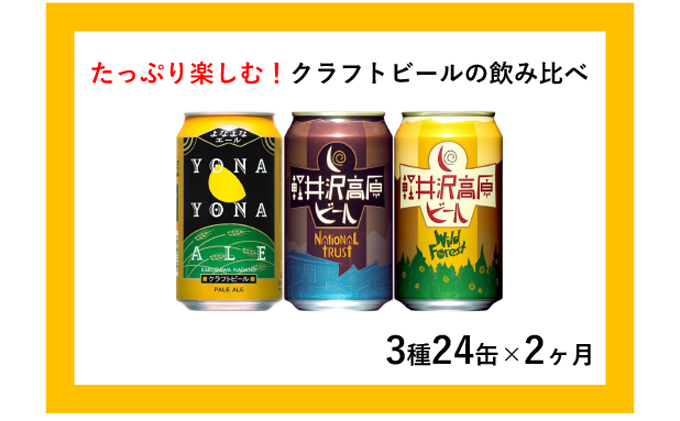 国内正規総代理店アイテム】 よなよなエールと軽井沢高原ビールのクラフトビール飲み比べセット 3種24本 fucoa.cl