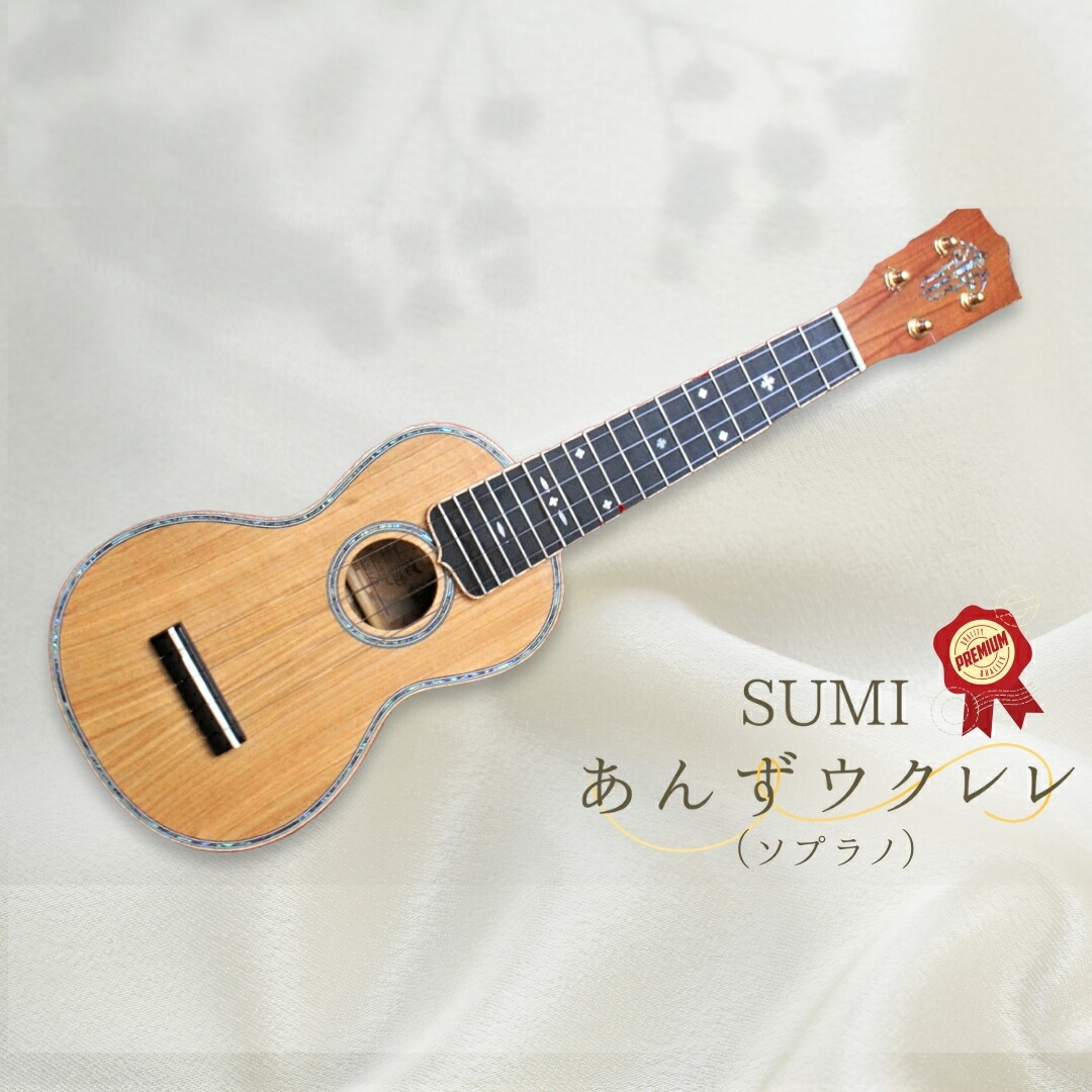 ふるさと納税 長野県 千曲市 SUMIあんずウクレレ ( ソプラノ ) ふるさと納税 SUMIあんずウクレレプレミアム ( ソプラノ ) 長野県千曲市