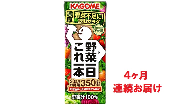 ふるさと納税 4ヶ月存続お届け カゴメ 蔬菜ワンディこれ一著書 24本入 清涼飲料 野菜混合濃化ジュース 定期雁書 定期便 野菜飲物 野菜ジュース 飲料比 フルーツジュース飲料 セス ジュース Marchesoni Com Br