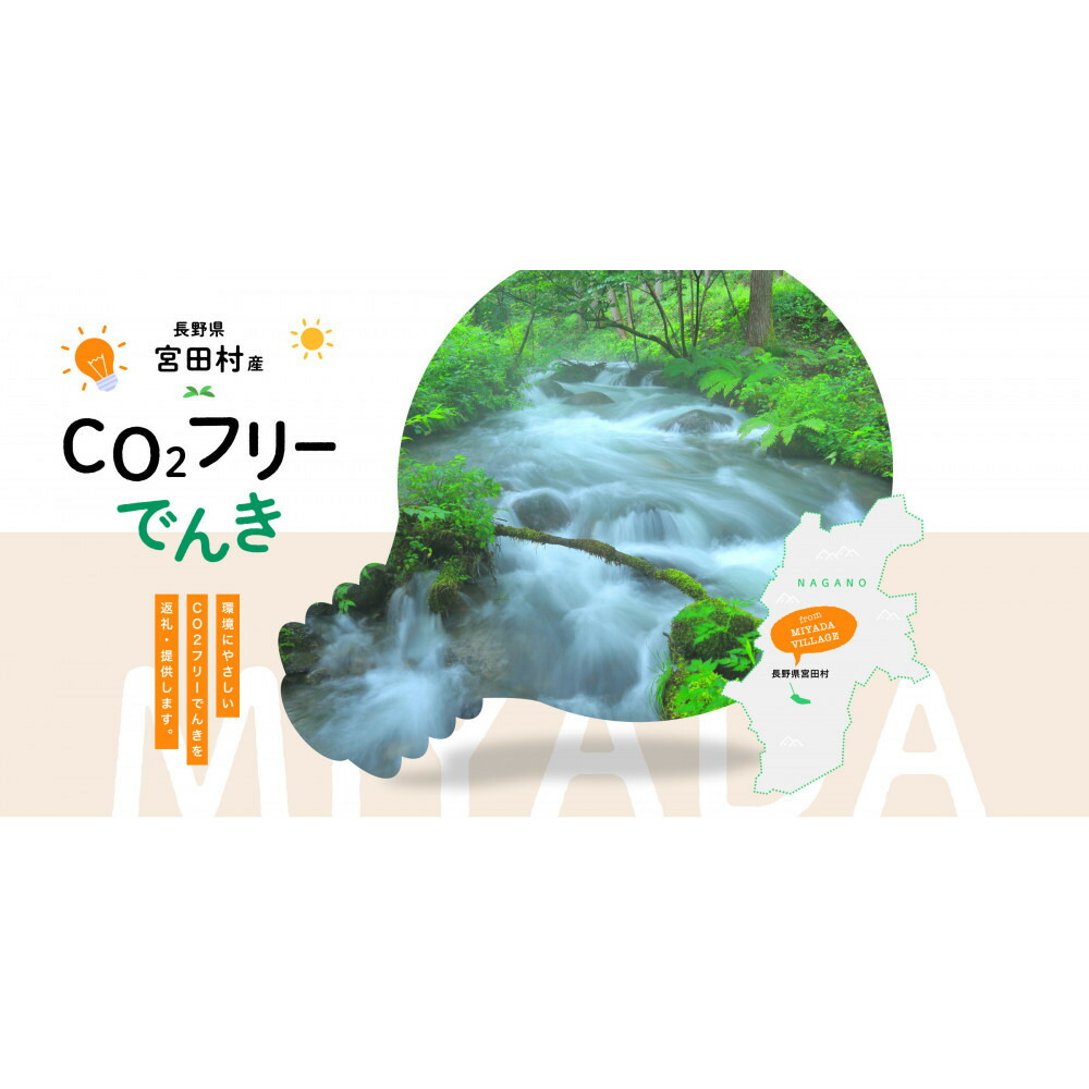 【ふるさと納税】宮田村産CO2フリーでんき 50,000 円コース（注：お申込み前に申込条件を必ずご確認ください） | 電力 返礼品 人気 おすすめ