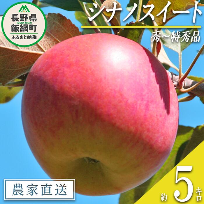 【ふるさと納税】 りんご シナノスイート 秀 ～ 特秀 5kg 丸山りんご園 沖縄県への配送不可 令和7年度収穫分 長野県 飯綱町 〔 信州 果物 フルーツ リンゴ 林檎 長野 15000円 予約 農家直送 〕発送時期：2025年10月上旬～2025年11月上旬 {***}