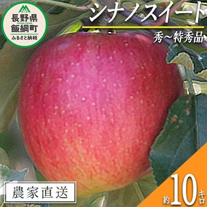 【ふるさと納税】 りんご シナノスイート 秀 ～ 特秀 10kg 永正の地蔵尊神谷農園 令和7年度収穫分 長野県 飯綱町 〔 信州 果物 フルーツ リンゴ 林檎 長野 26000円 予約 農家直送 〕発送時期：2025年10月上旬～2025年12月上旬 {***}