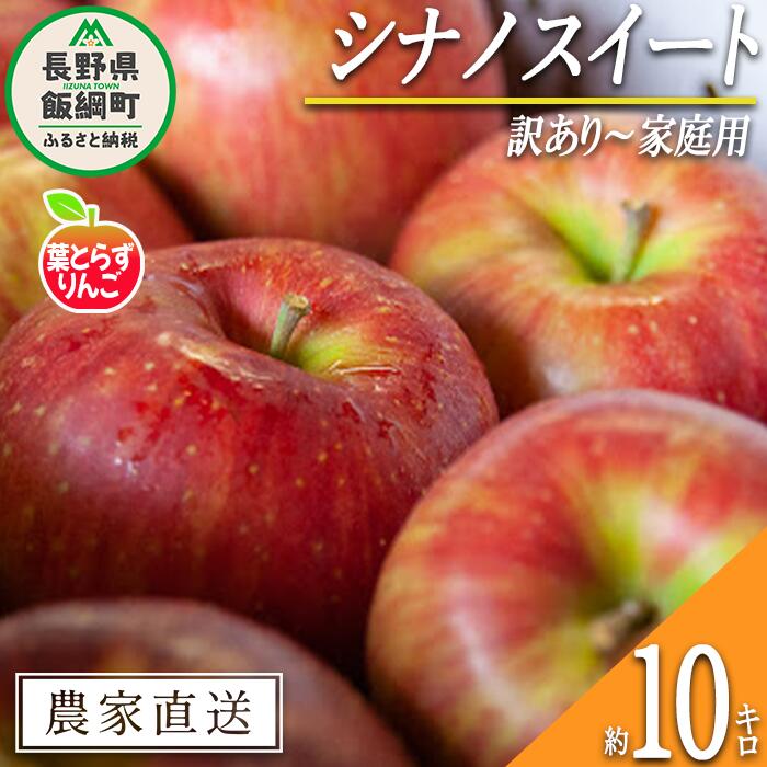 フルーツ・果物 【ふるさと納税】 りんご 葉とらず シナノスイート 訳 