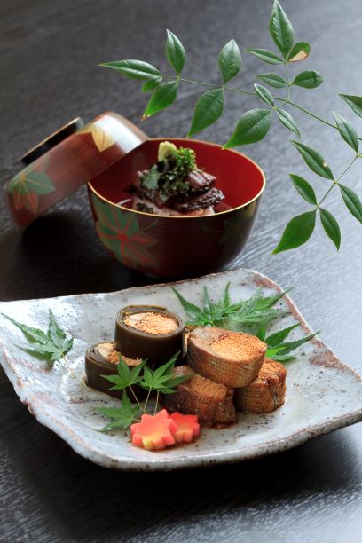 【ふるさと納税】子持ち鮎 昆布巻・赤煮とお茶漬け鰻セット(6本セット) 42,000円