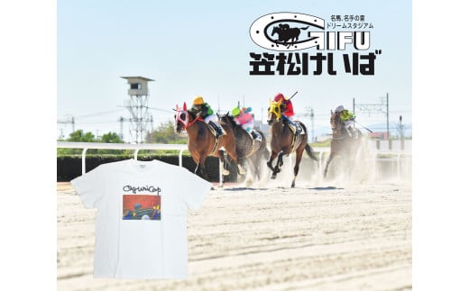 【ふるさと納税】オグリキャップカラー写真Tシャツ ver.1 Mサイズ