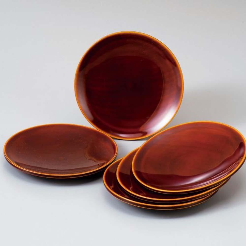 中山漆器　山中塗　銘々皿　手描蒔絵　金箔　５枚組 ベストセラー 商品ホビー・楽器・アート - 中山漆器 山中塗 銘々