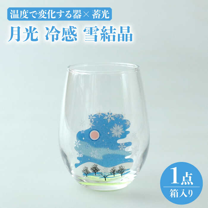 【ふるさと納税】温度で変化する器 &times; 蓄光『月光 冷感 雪結晶』【丸モ高木陶器】≪多治見市≫ 食器 [TBA154]｜岐阜県多治見市