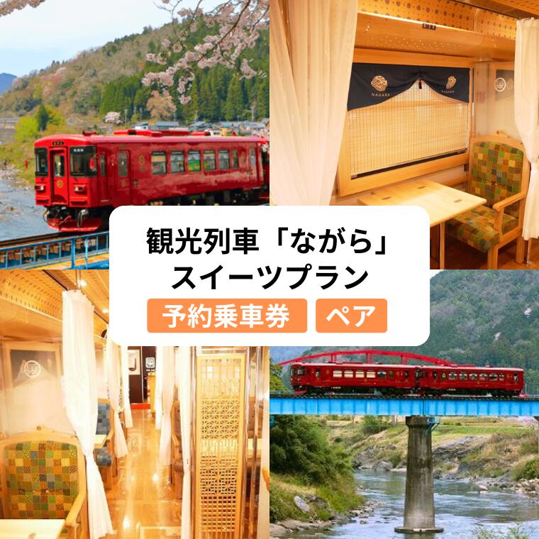 ふるさと納税 美濃加茂市 観光列車「ながら」スイーツプラン 予約券(乗車券)(シングル) ふるさと納税 観光列車 「ながら」 スイーツ プラン