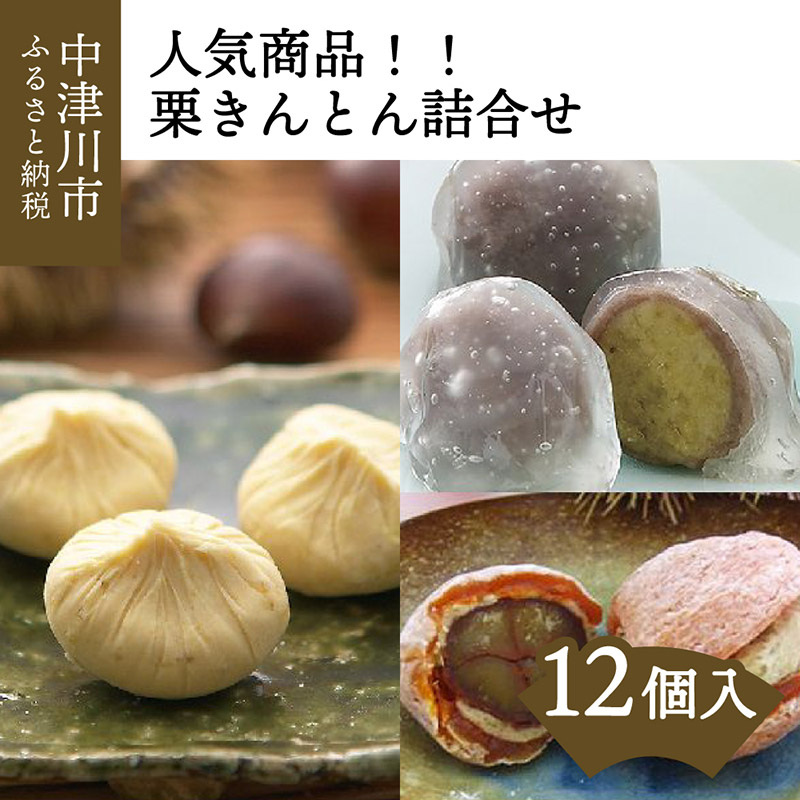 楽天市場 ふるさと納税 100 栗きんとん発祥の地 人気商品 栗きんとん詰合せ１２個入 栗きんとん 水彩きんとん 干柿 スイーツ 菓子 ギフト 岐阜県中津川市