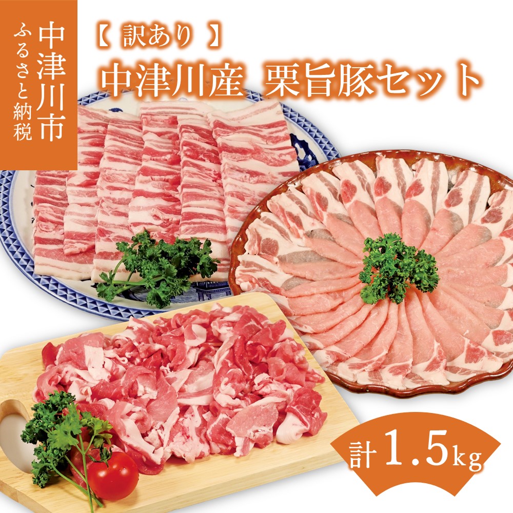 【ふるさと納税】地元の人からも大人気!中津川産 栗旨豚セット 訳あり F4N-1235|岐阜県中津川市