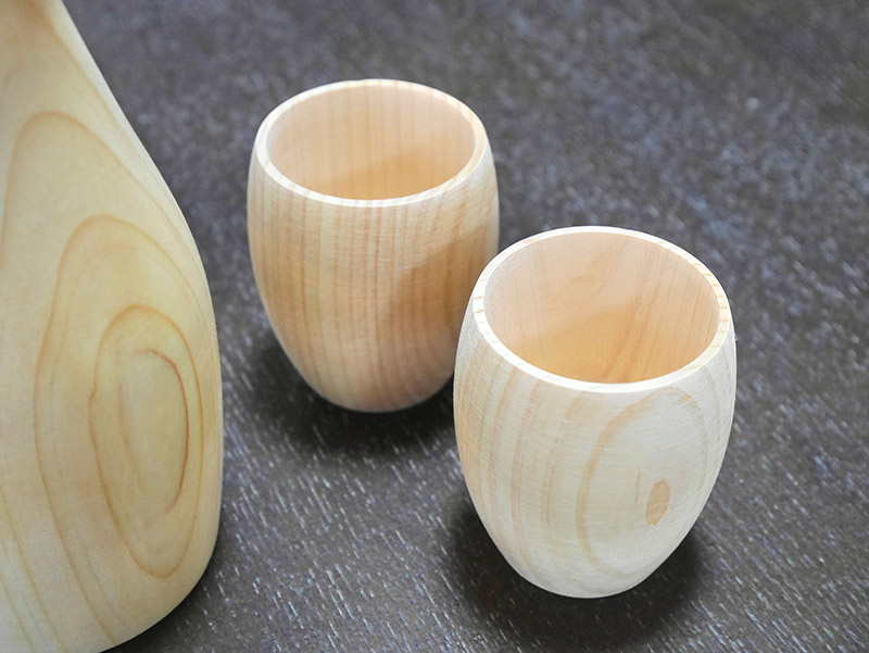 ふるさと納税 東濃ひのきが香る日本酒ぐい呑み3点セット Butlerchimneys Com