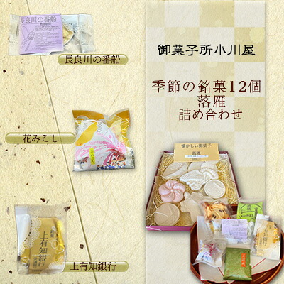 【ふるさと納税】銘菓 美濃十景 落雁セット 和菓子 お菓子 日本 心 名水百選 和紙 手作り伝統 チョコレート フィナンシェ サブレ
