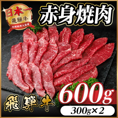 【ふるさと納税】飛騨牛 赤身(焼肉・BBQ用) 約600g【冷蔵便】A4~A5等級 黒毛和牛【配送不可地域:離島】【1646152】|岐阜県羽島市