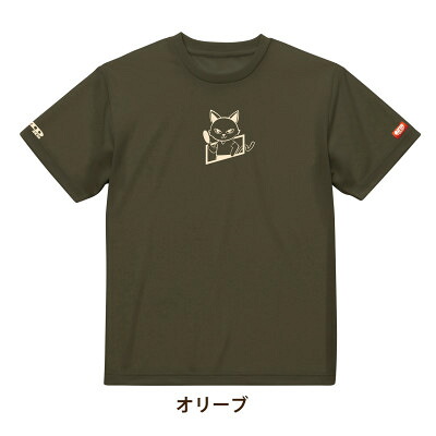 【ふるさと納税】JTTA公認　卓球ユニフォーム【男女兼用(ドライ):150サイズ】ねこ　オリーブ【1672851】｜岐阜県羽島市