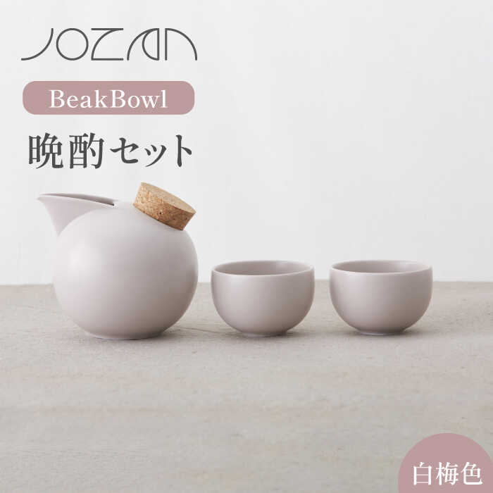 【ふるさと納税】【美濃焼】BeakBowl書き割り（白梅色）かざり付ける箱入り口・入口【城山製陶所】 ≪土岐市≫ 食器 酒器 徳利 [MCK022]