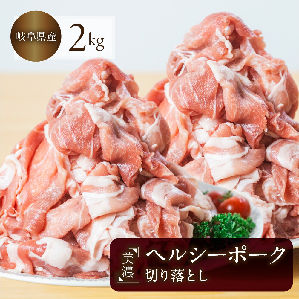【ふるさと納税】【期間限定】豚肉 切り落とし 500g × 4 計2kg 美濃ヘルシーポーク | 豚肉 肉 小間切れ 小分け ぶた ブタ 切落し きりおとし 冷凍 トキノ屋食品 本巣市 定期便 選べる 回数 [mt1544] 10000円 1万円 30000円 3万円 6万円 12万円 5000円 5千円