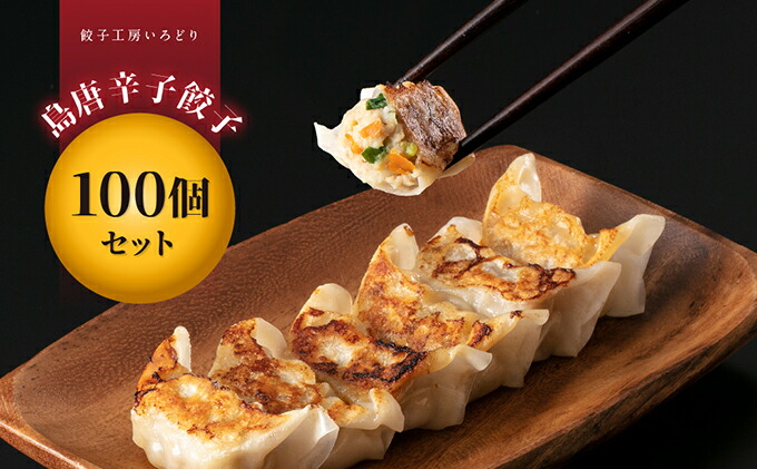 【ふるさと納税】沖縄県産島唐辛子餃子4袋計100個セット【肉の加工品・加工品・惣菜・冷凍・辛子餃子・餃子・辛い餃子】