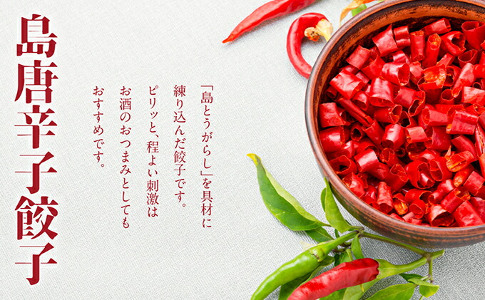 【ふるさと納税】沖縄県産島唐辛子餃子4袋計100個セット【肉の加工品・加工品・惣菜・冷凍・辛子餃子・餃子・辛い餃子】