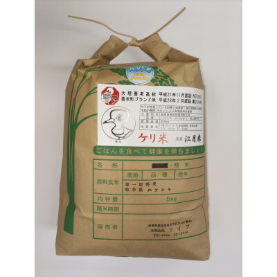 楽天市場】【ふるさと納税】令和7年岐阜県養老産ケリ米ハツシモ 白米