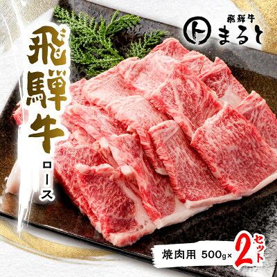 【ふるさと納税】【飛騨牛A4等級以上】特選ロース(焼肉用)500g&times;2【配送不可地域：離島】【1553188】｜岐阜県養老町