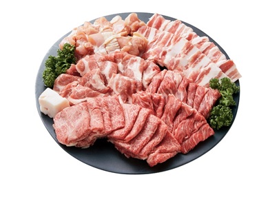 Ａ5等級飛騨牛入り焼肉セット　１ｋｇ◆