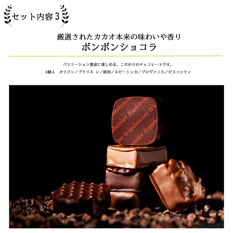 最新作の ショコラ 焼き菓子セット 3種セット チョコ 焼き菓子 詰合せ フランボワーズ 送料無料 fucoa.cl