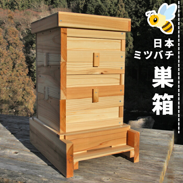 楽天市場】【エントリーでポイント20倍！】 日本蜜蜂 巣箱 継箱