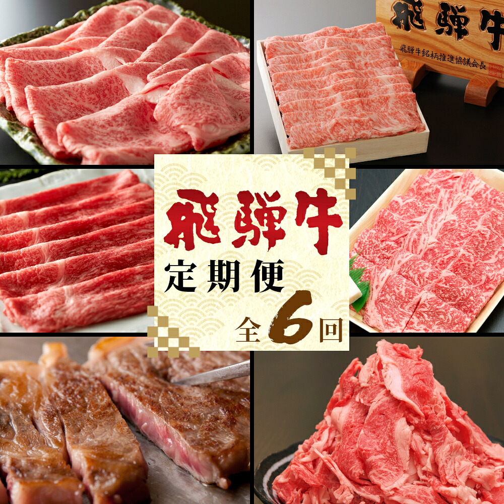 【ふるさと納税】 飛騨牛 定期便 全6回 A5等級すき焼き しゃぶしゃぶ ステーキ 焼肉 BBQ ロース カタロース ロースステーキ サーロインステーキ モモ カタ 切り落とし 贅沢 贈り物 6ヶ月 定期 おすすめ 人気 選べる 飛騨 ブランド牛 養老ミート 発送月が選べる！