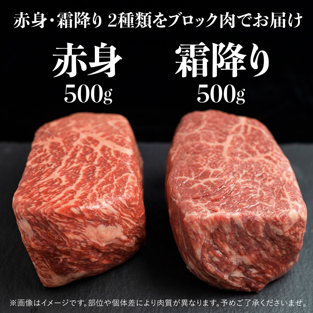 ふるさと納税 飛騨牛 ブロック 塊 霜降り肉 赤身肉 500g 2 合計1kg 牛肉 和牛 ブロック肉 国産肉 ローストビーフ におすすめ真空パック かたまり肉 黒毛和牛 肉 バーベキュー q キャンプ ステーキ 霜降り 赤身 S090 Agam Tavniyot Co Il